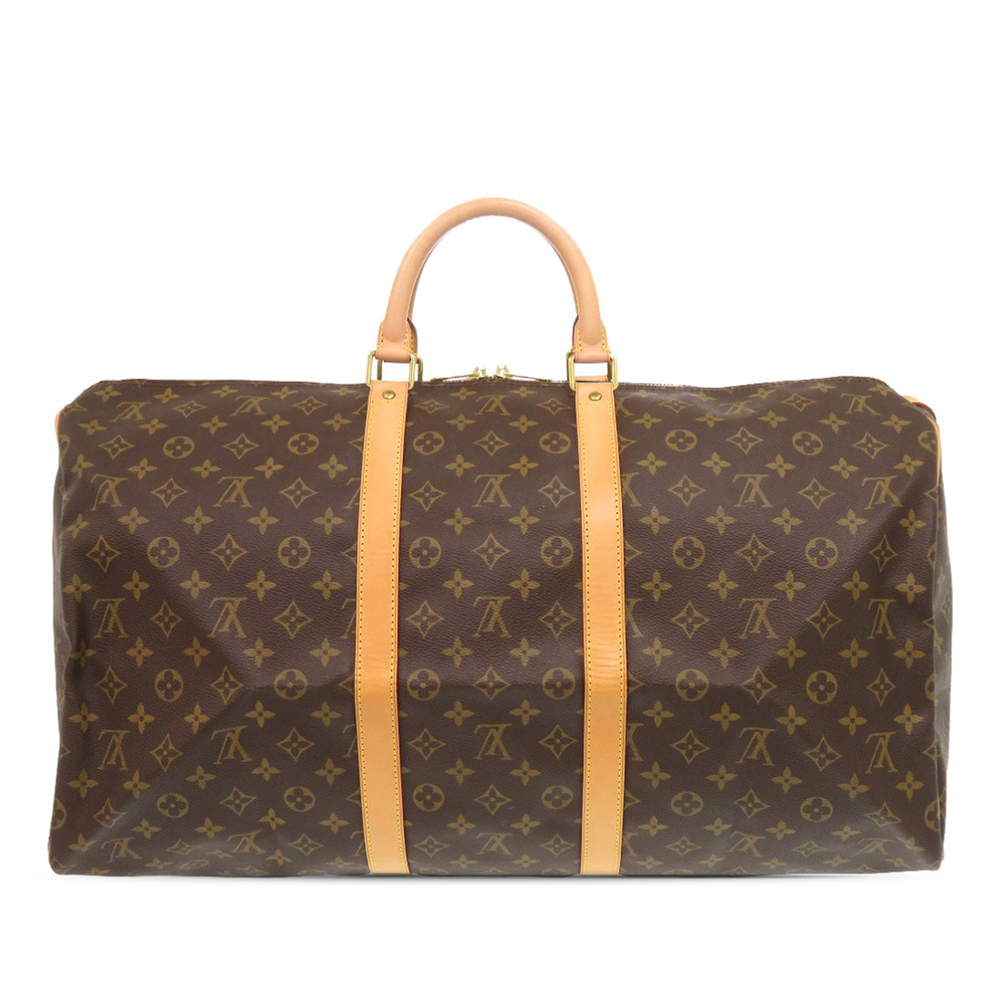 Pre-Loved Louis Vuitton Monogram Keepall 55 - Picture 2 of 12